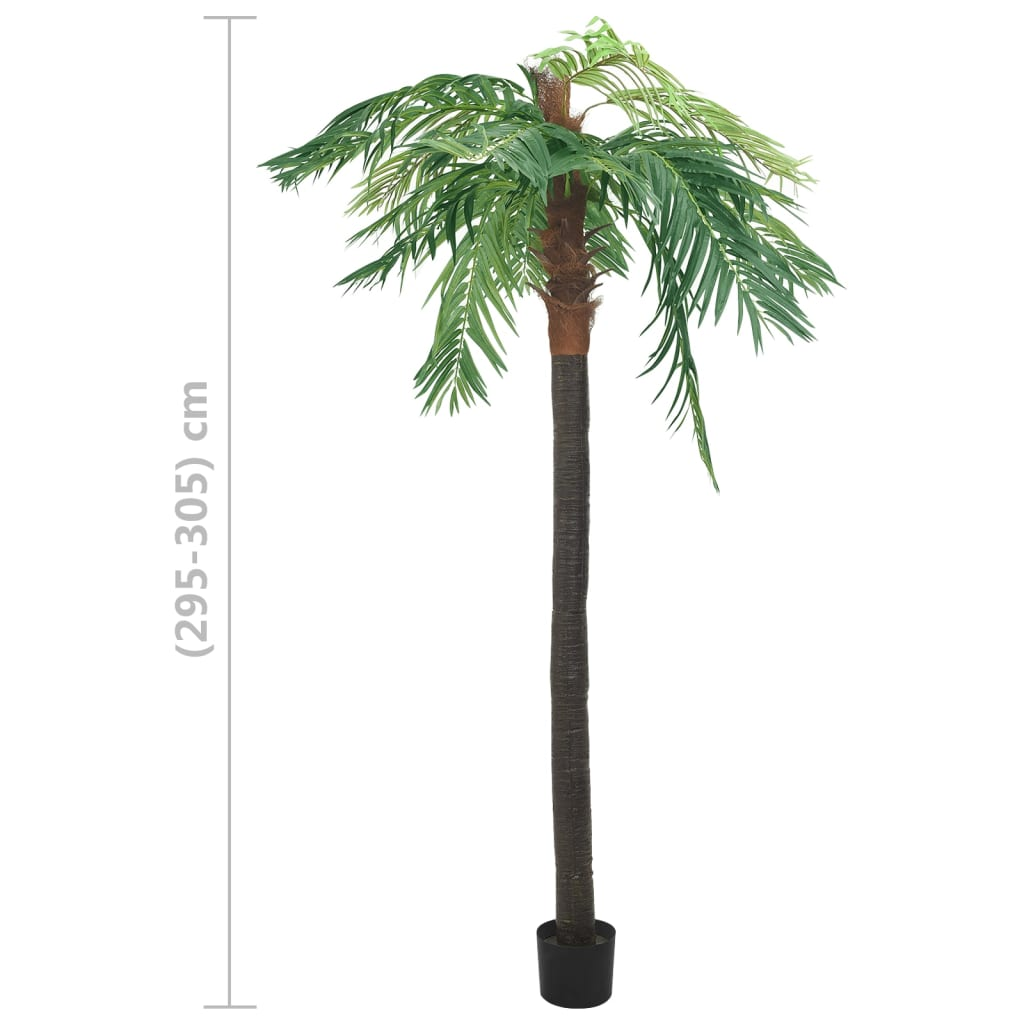 Artificial Phoenix Palm with Pot 305 cm Green - Lifelike Indoor Decor Plant