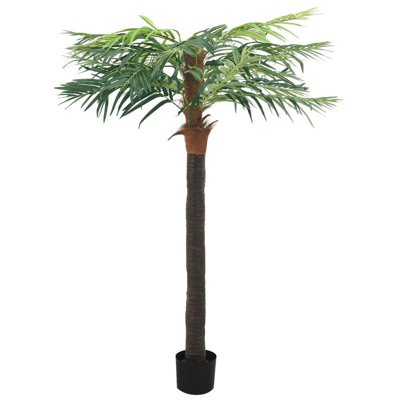 vidaXL Artificial Phoenix Palm with Pot 215 cm Green - Lifelike Décor for Your Home or Office