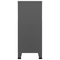 Industrial Storage Chest Anthracite Steel - Durable and Stylish Storage Solution