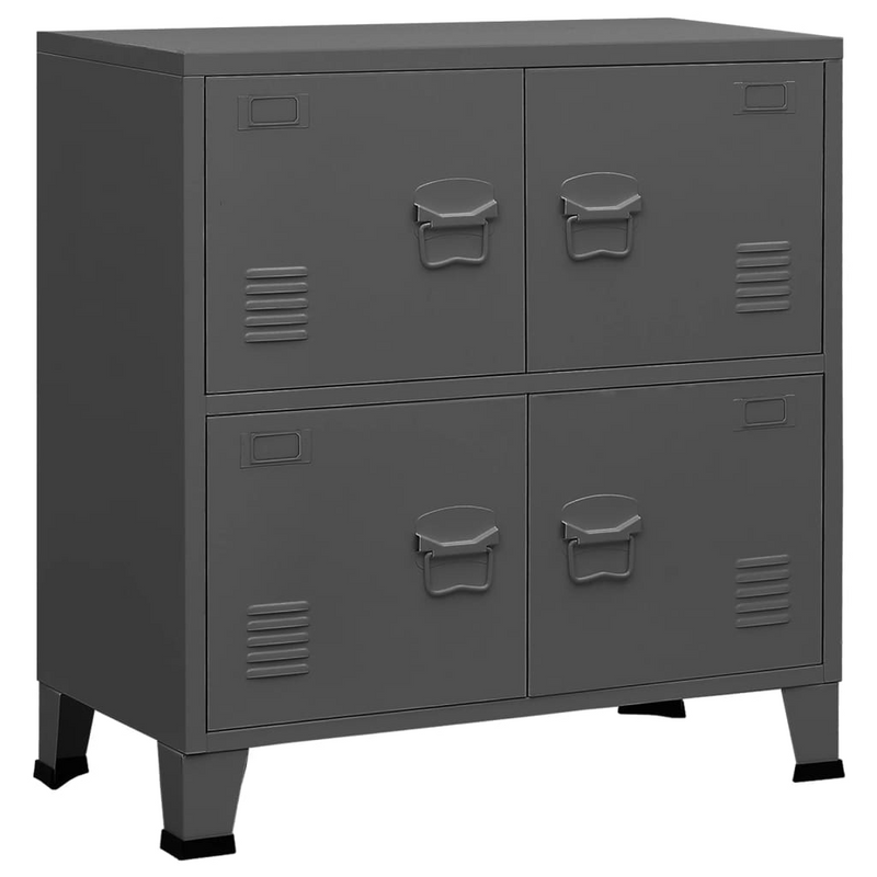 Industrial Storage Chest Anthracite 75x40x80 cm Steel - Neatly Organize Your Space