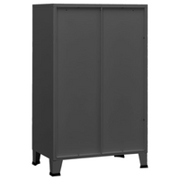 Industrial Storage Chest Anthracite Metal - Sturdy and Stylish