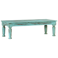 Coffee Table 110x50x34 cm Solid Wood Reclaimed - Buy Online