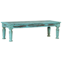 Coffee Table 110x50x34 cm Solid Wood Reclaimed - Buy Online