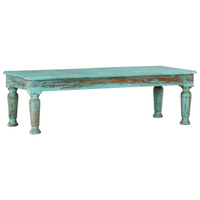 Coffee Table 110x50x34 cm Solid Wood Reclaimed - Buy Online