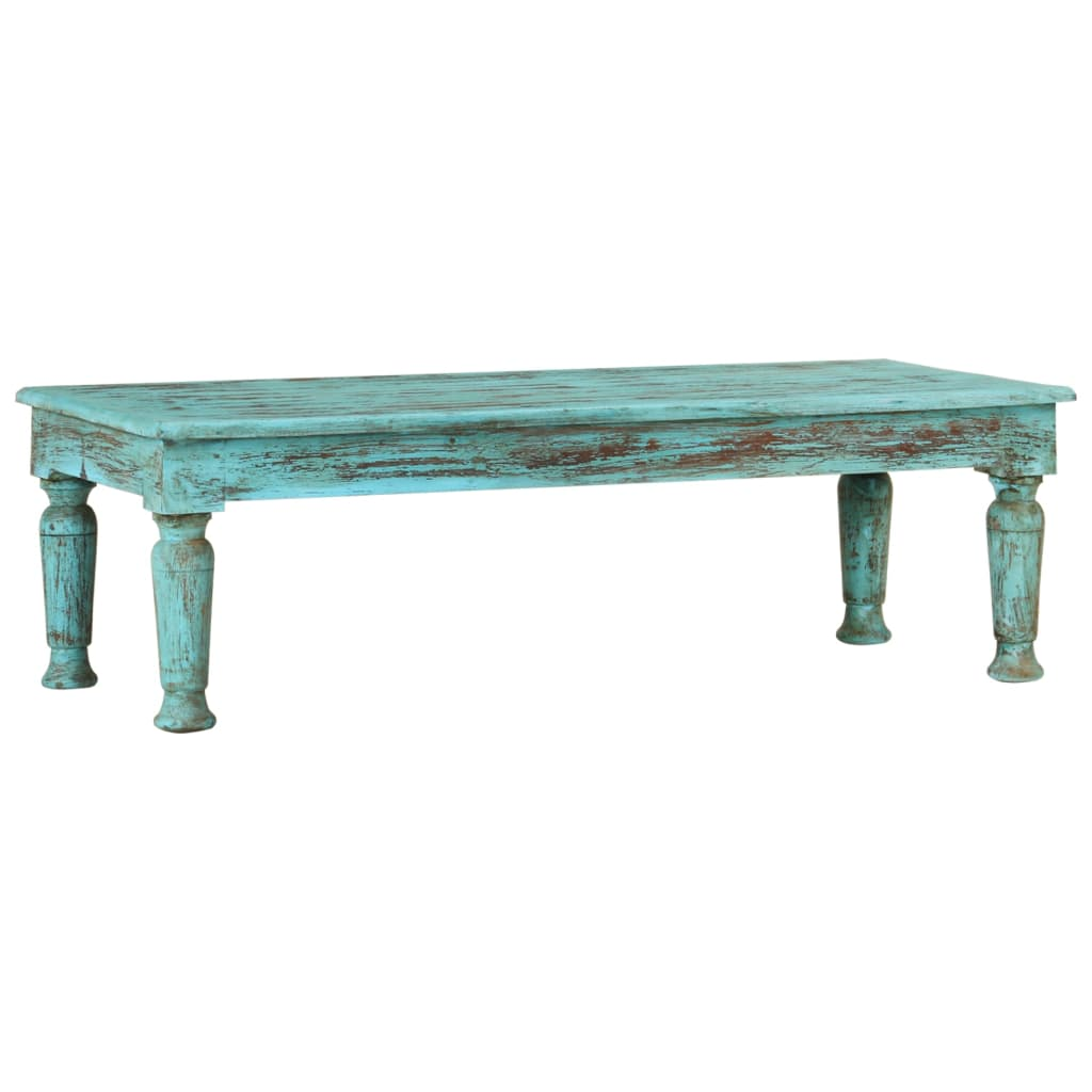 Coffee Table 110x50x34 cm Solid Wood Reclaimed - Buy Online