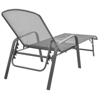 Sun Lounger Steel Anthracite - Stylish and Durable Outdoor Furniture