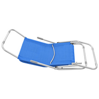 Folding Sun Loungers 2 pcs Textilene Blue - Relax in Style