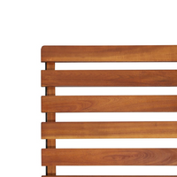 Outdoor Deck Chair Solid Acacia Wood - Premium Quality, Weather Resistant