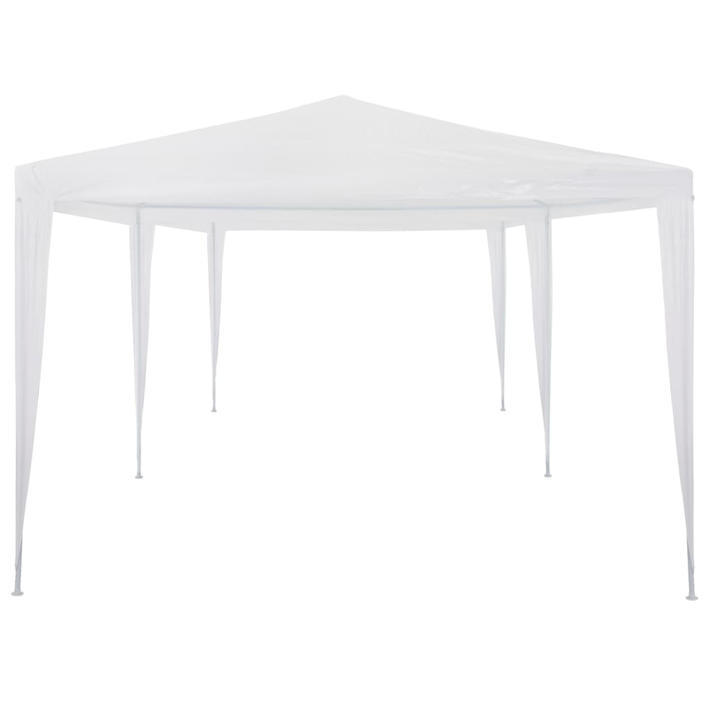 vidaXL Party Tent 3x6m PE White - Outdoor Canopy for Entertaining