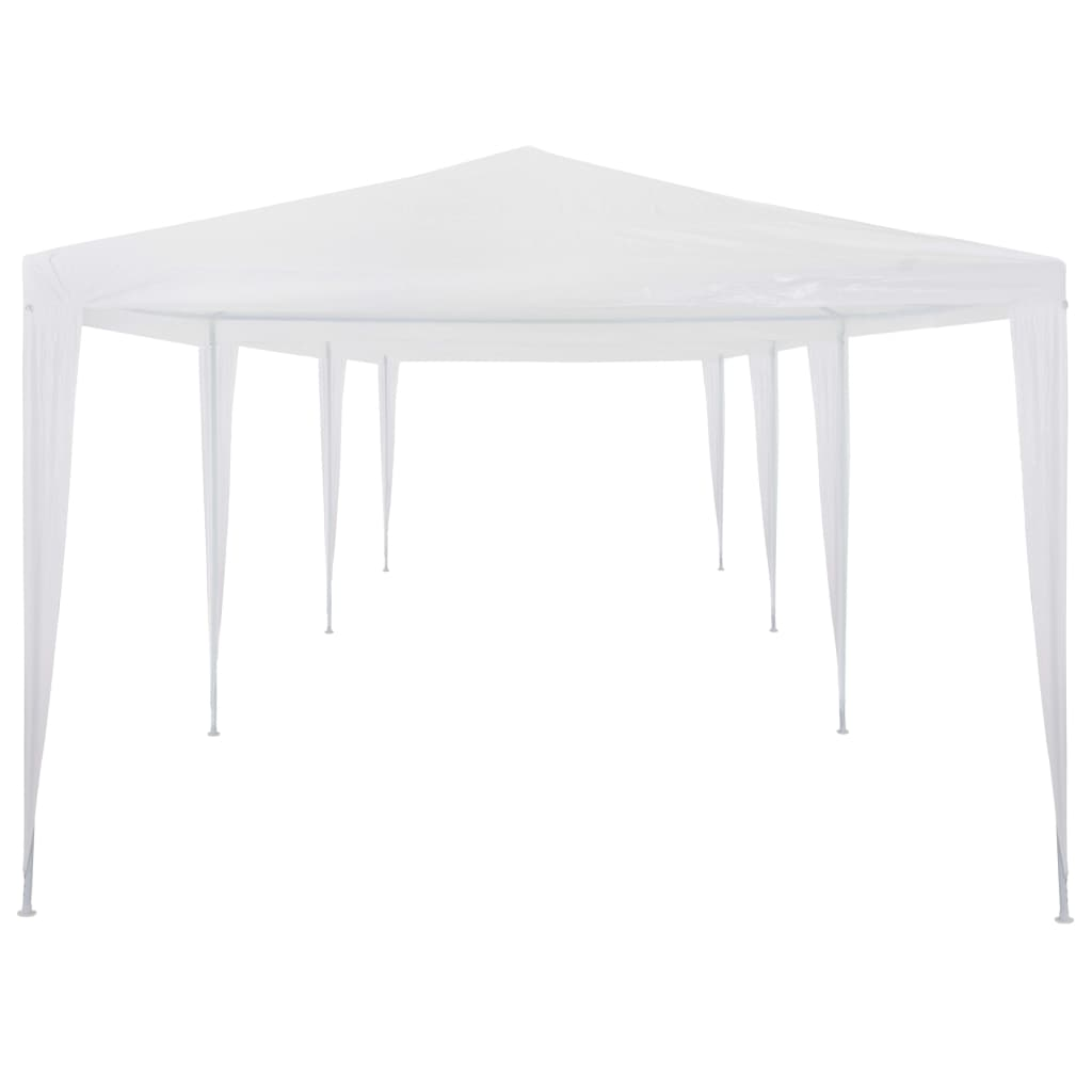 vidaXL Party Tent 3x9 m PE White - Outdoor Canopy for Entertaining