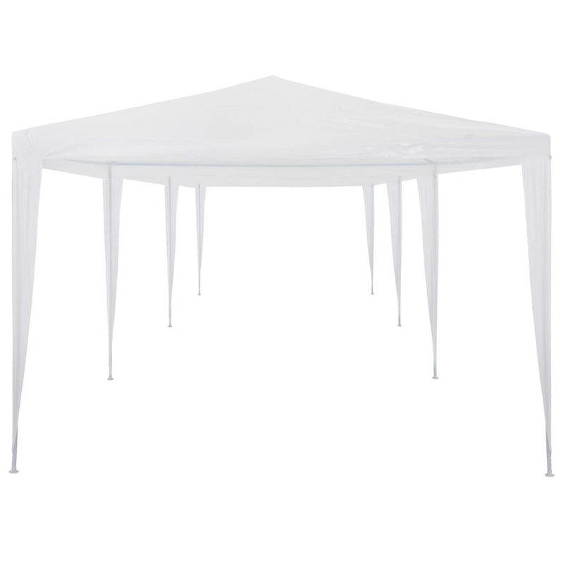 vidaXL Party Tent 3x9 m PE White - Outdoor Canopy for Entertaining