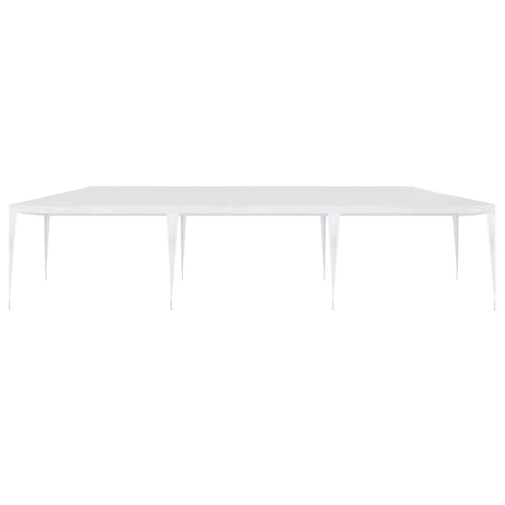 vidaXL Party Tent 3x9 m PE White - Outdoor Canopy for Entertaining