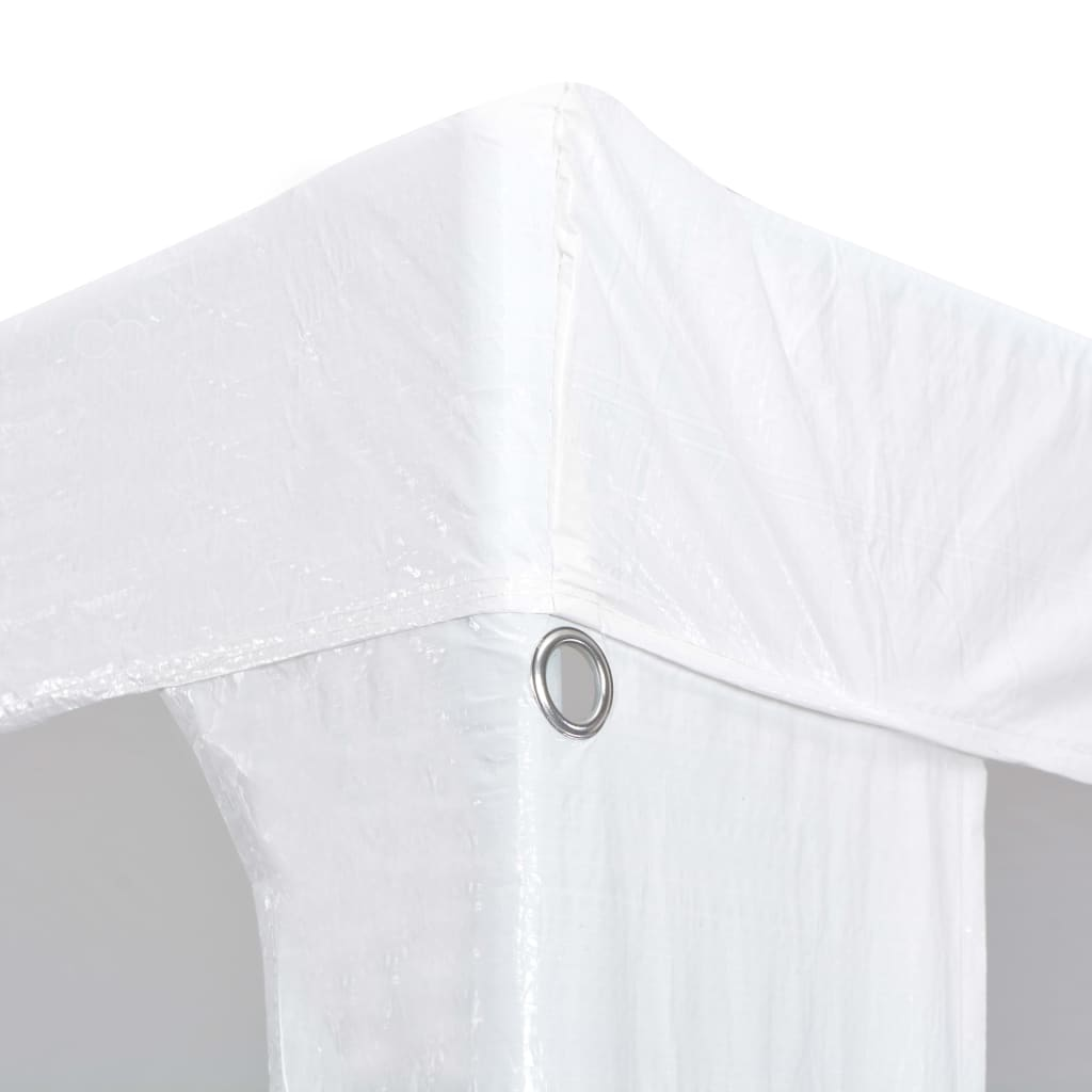 vidaXL Party Tent 3x9 m PE White - Outdoor Canopy for Entertaining