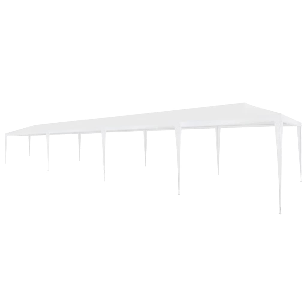 Party Tent 3x12m PE White | Outdoor Canopy, UV/Water Resistant