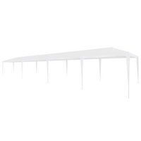 Party Tent 3x12m PE White | Outdoor Canopy, UV/Water Resistant