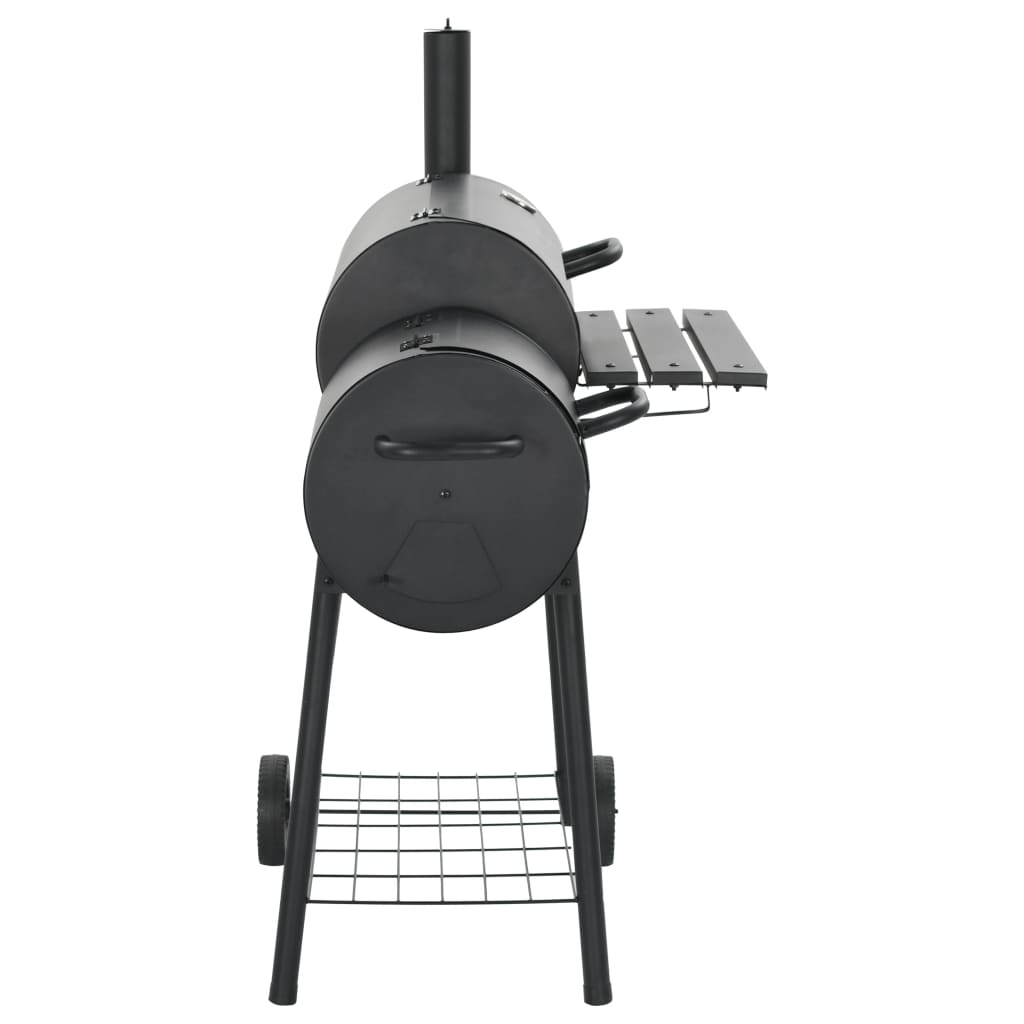 Classic Charcoal BBQ Offset Smoker - Robust, Flavorful Grilling and Smoking