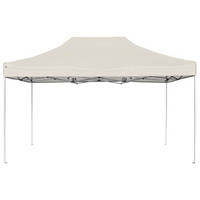 vidaXL Professional Folding Party Tent Aluminium 4.5x3 m Cream