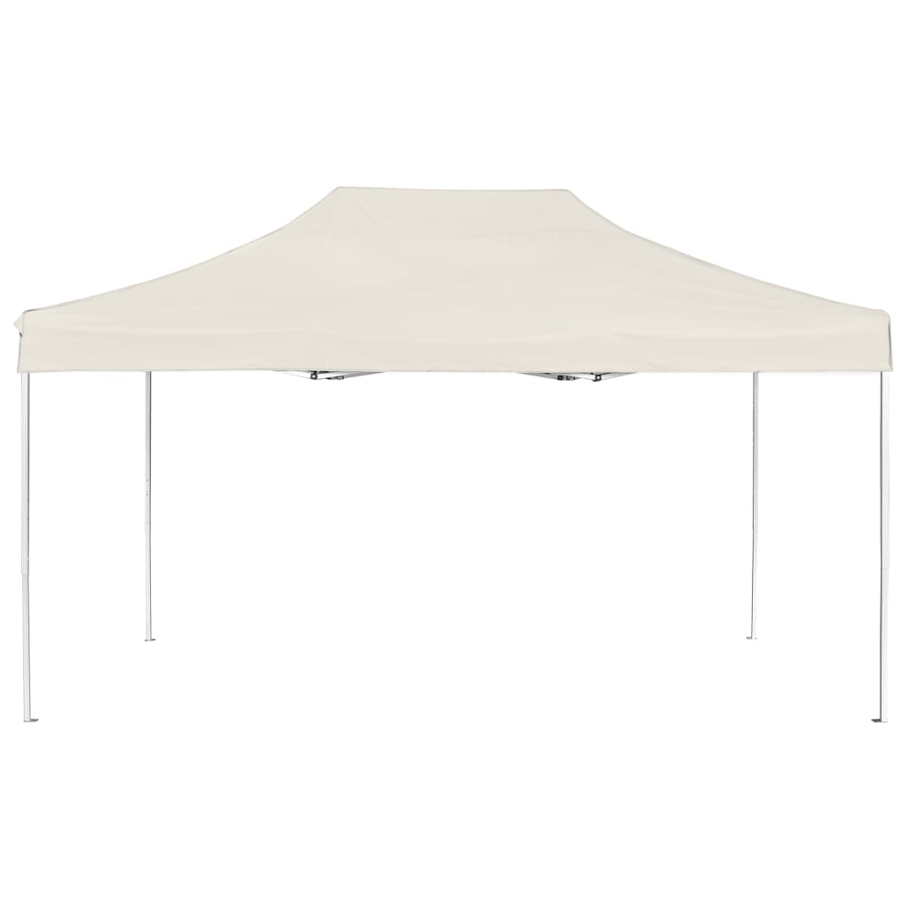 vidaXL Professional Folding Party Tent Aluminium 4.5x3 m Cream