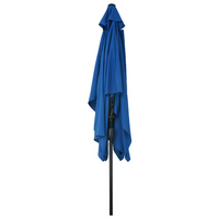 Outdoor Parasol with Metal Pole 300x200 cm Azure - High-Quality, UV Protective, and Easy to Clean