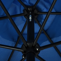 Outdoor Parasol with Metal Pole 300x200 cm Azure - High-Quality, UV Protective, and Easy to Clean