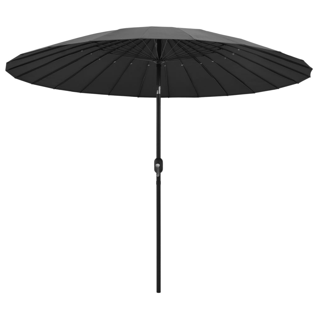 Outdoor Parasol with Aluminium Pole 270 cm Anthracite - UV Protective and Easy to Clean | Affordable Price