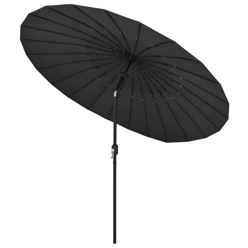 Outdoor Parasol with Aluminium Pole 270 cm Anthracite - UV Protective and Easy to Clean | Affordable Price