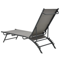 Sun Loungers 2 pcs | Textilene and Steel | Outdoor Furniture