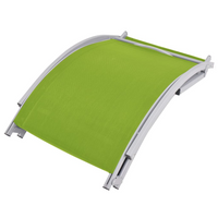 Folding Sun Loungers 2 pcs Green Textilene - Comfortable and Durable Outdoor Loungers