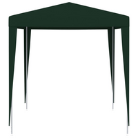 vidaXL Professional Party Tent 2x2 m Green - Outdoor Canopy for Entertaining