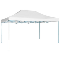 Foldable Party Tent 3x4.5m White - Spacious and Weatherproof