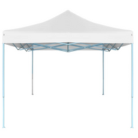 vidaXL Professional Folding Party Tent 3x4 m Steel White - Perfect for Outdoor Events