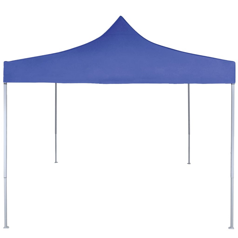 vidaXL Professional Folding Party Tent 2x2 m Steel Blue - Outdoor Canopy for Events and Gatherings