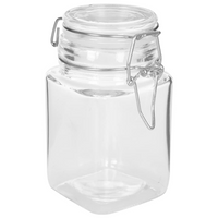 vidaXL Glass Jam Jars with Lock - Set of 12, 260 ml