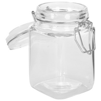 vidaXL Glass Jam Jars with Lock - Set of 12, 260 ml