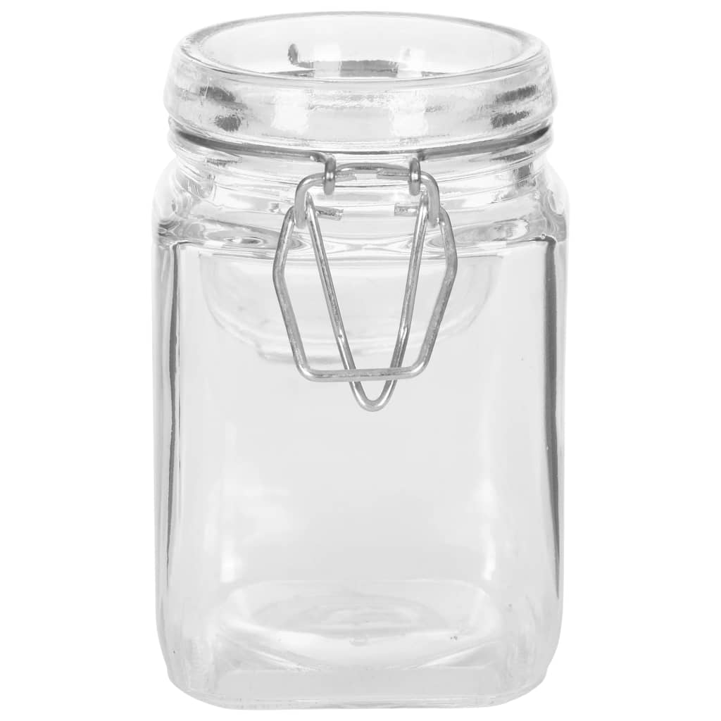 vidaXL Glass Jam Jars with Lock - Set of 12, 260 ml