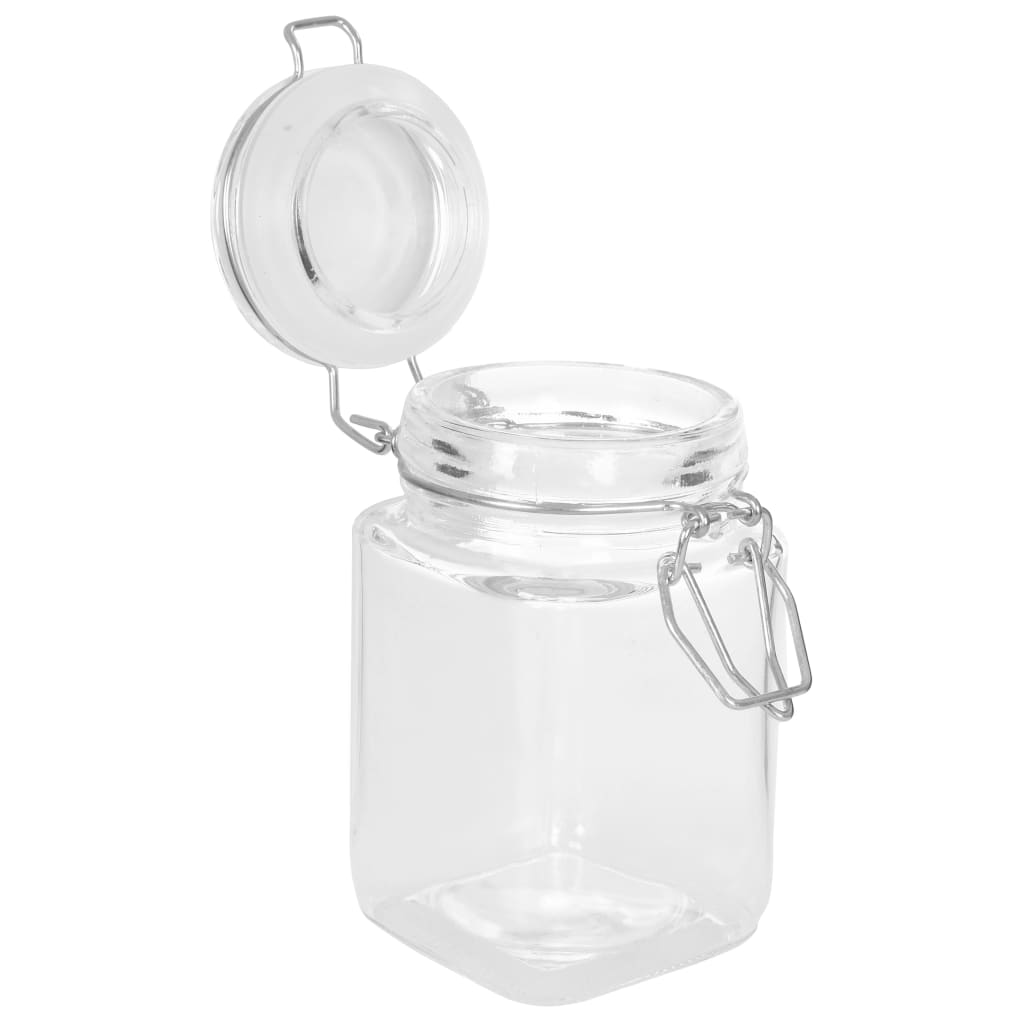 vidaXL Glass Jam Jars with Lock - Set of 12, 260 ml