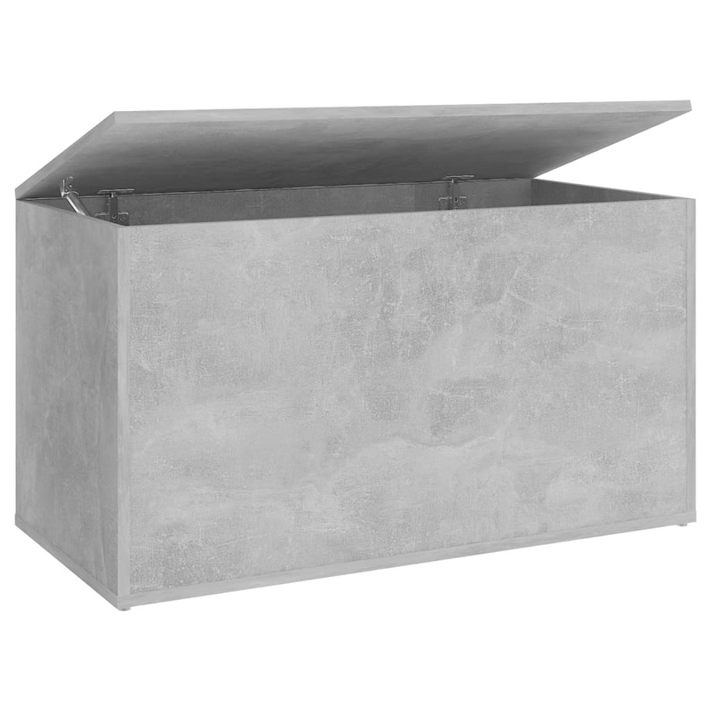 Storage Chest Concrete Grey 84x42x46 cm Engineered Wood - Organize and Style Your Living Space