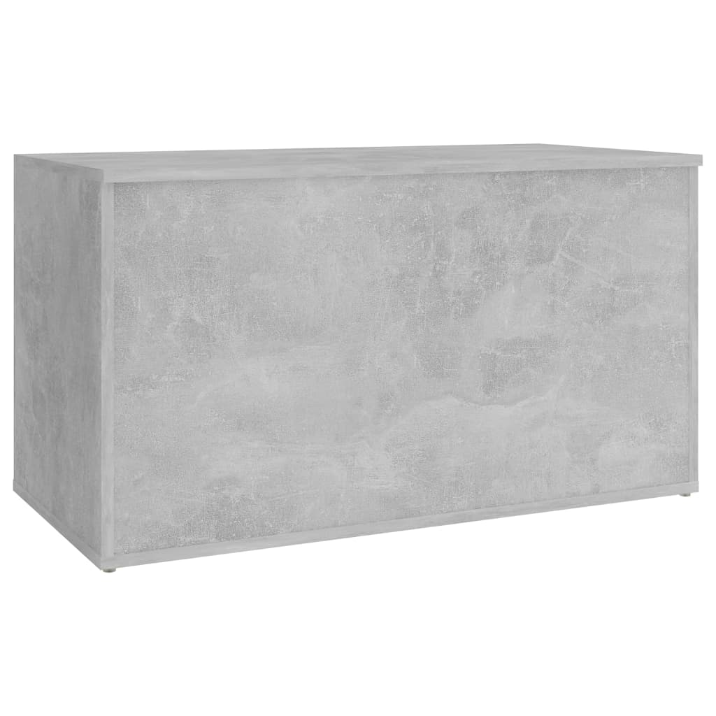 Storage Chest Concrete Grey 84x42x46 cm Engineered Wood - Organize and Style Your Living Space