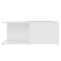 Coffee Table White 80x80x31 cm Engineered Wood - Stylish and Functional