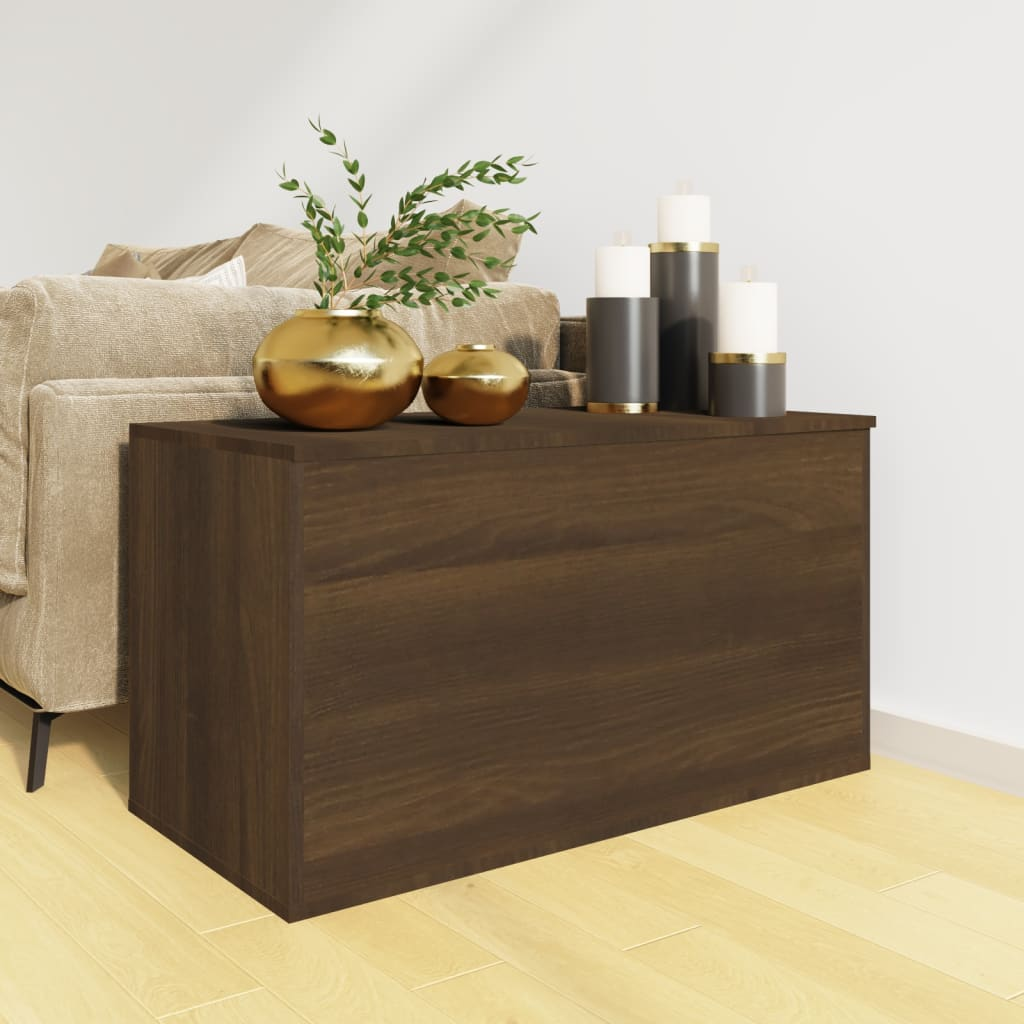 Storage Chest Brown Oak - Organize Your Space in Style