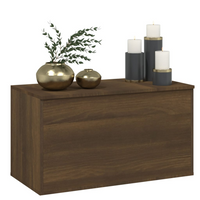 Storage Chest Brown Oak - Organize Your Space in Style