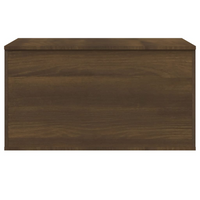 Storage Chest Brown Oak - Organize Your Space in Style