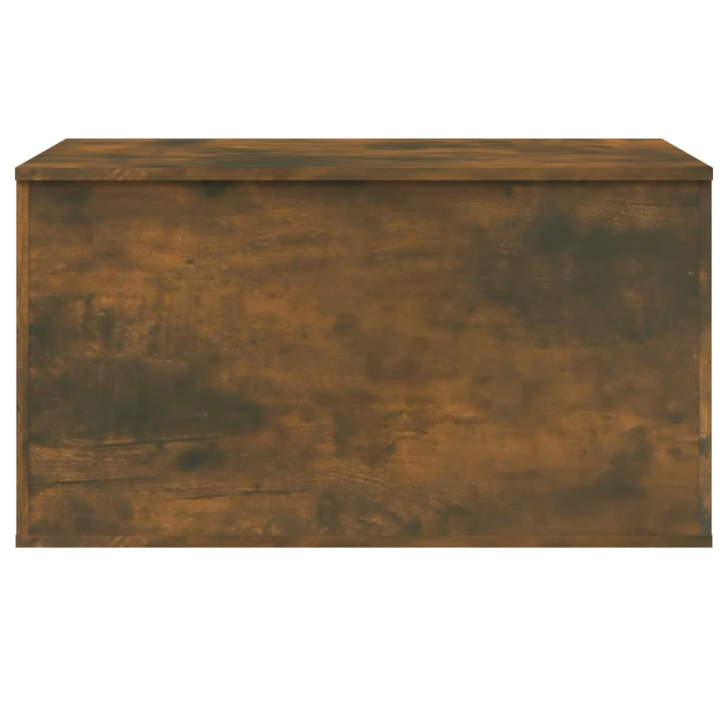 Storage Chest Smoked Oak 84x42x46 cm - Ample Storage Space, Multifunctional Use | Engineered Wood