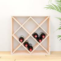 Wine Cabinet 62x25x62 cm Solid Wood Pine - Store and Display Your Wine in Style