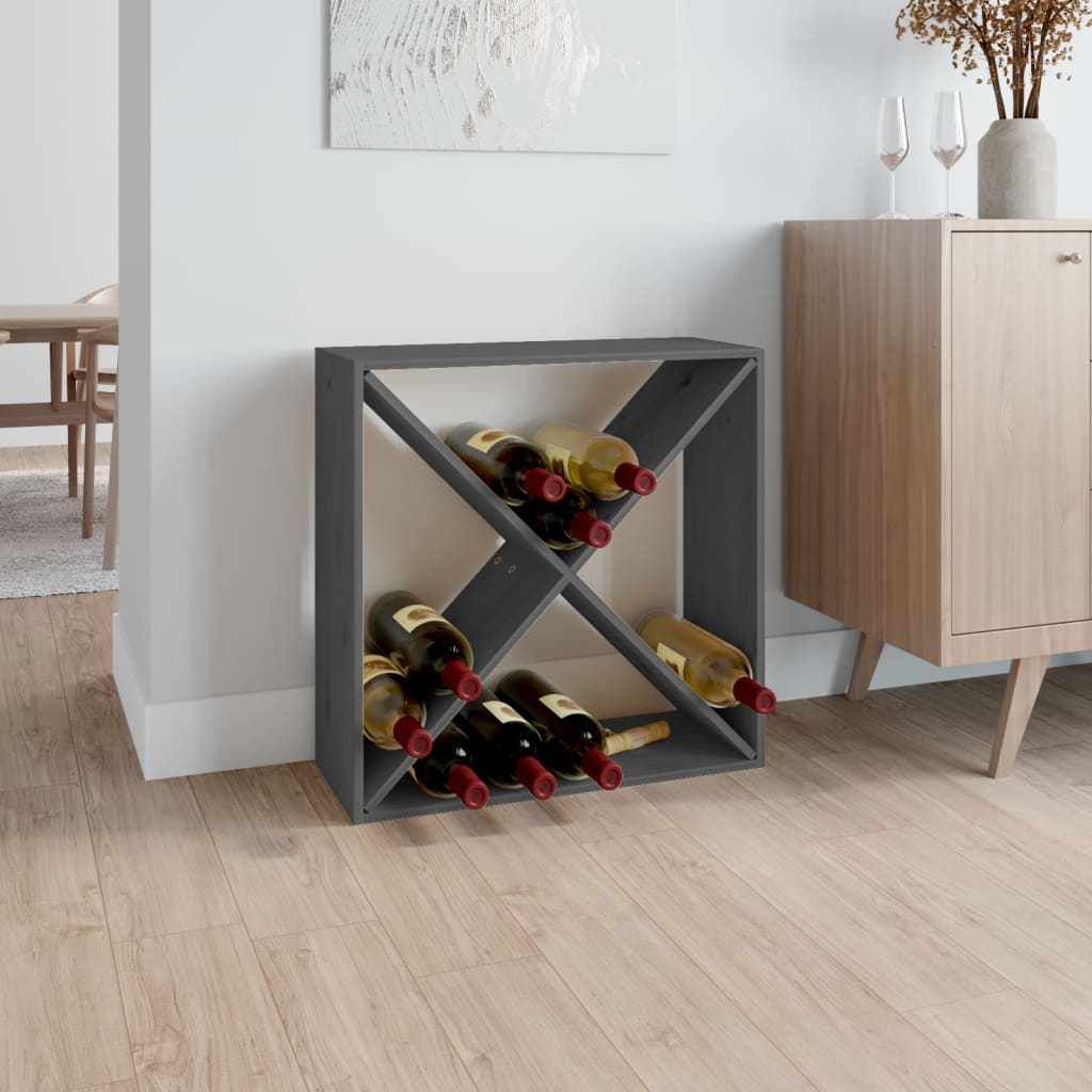 Wine Cabinet Grey - Store, Age, and Display Your Wine in Style