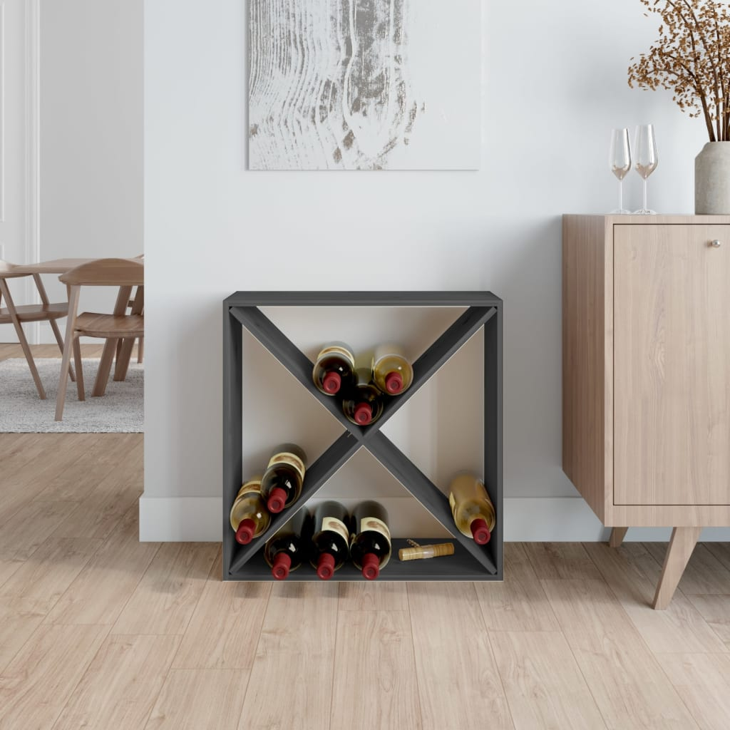 Wine Cabinet Grey - Store, Age, and Display Your Wine in Style