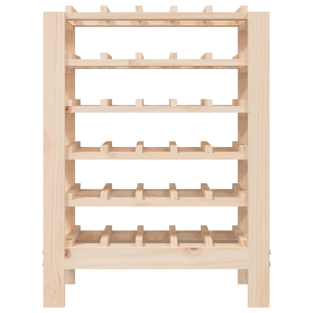 Wine Rack 61.5x30x82 cm Solid Wood Pine - Store and Display Your Wine in Style