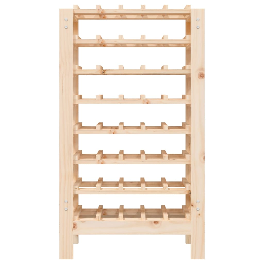 Wine Rack 61.5x30x107.5 cm Solid Wood Pine - Store, Age, and Display Your Wine in Style