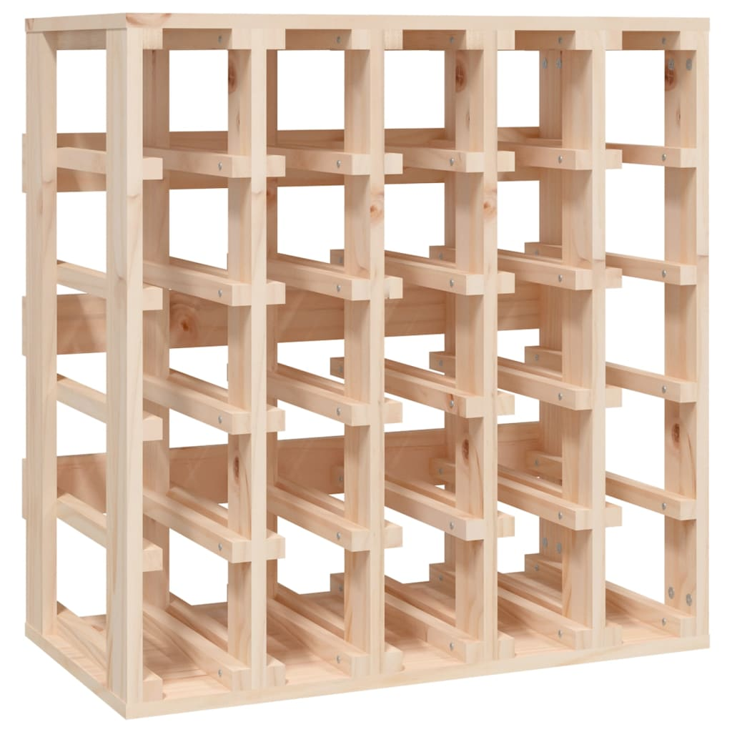 Wine Rack 58.5x33x60.5 cm Solid Wood Pine - Stylish and Functional Wine Storage