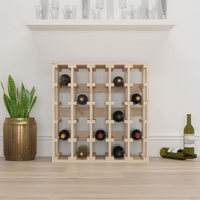 Wine Rack 58.5x33x60.5 cm Solid Wood Pine - Stylish and Functional Wine Storage